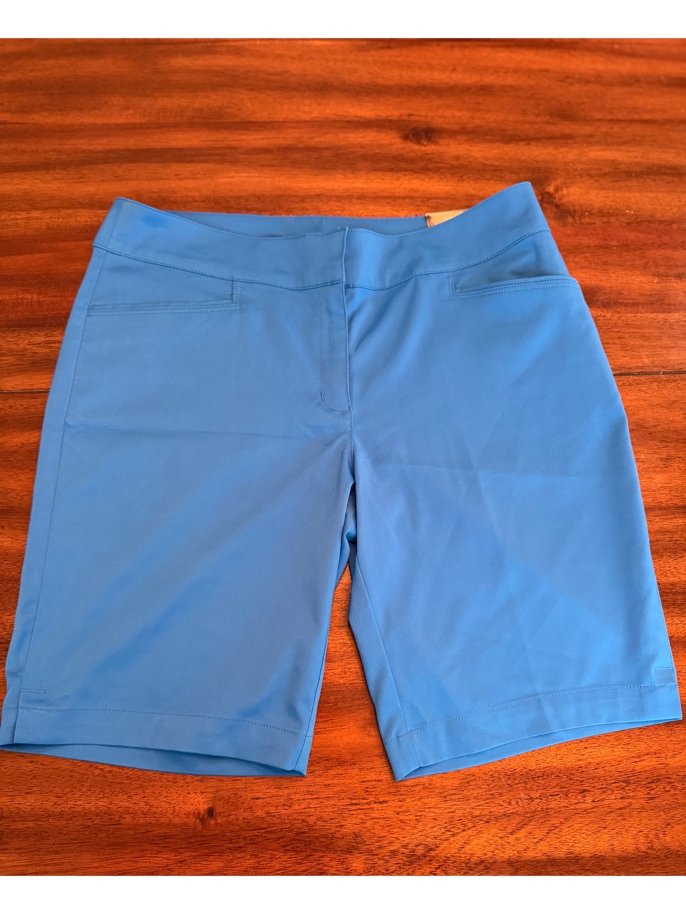 PGA Golf Women’s Performance Mid-Length Shorts in Blue